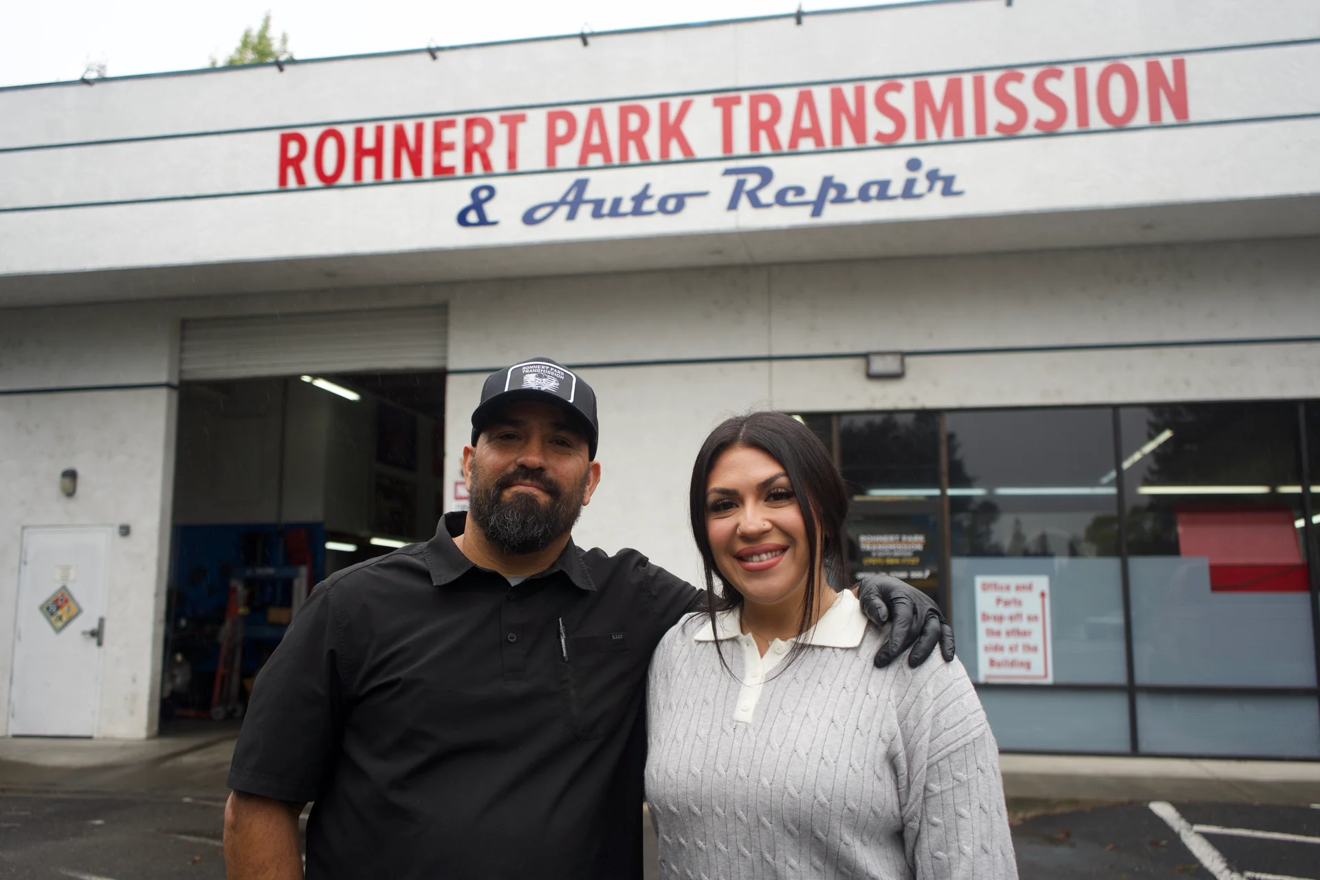 Fernando and his daughter at Rohnert Park Transmission